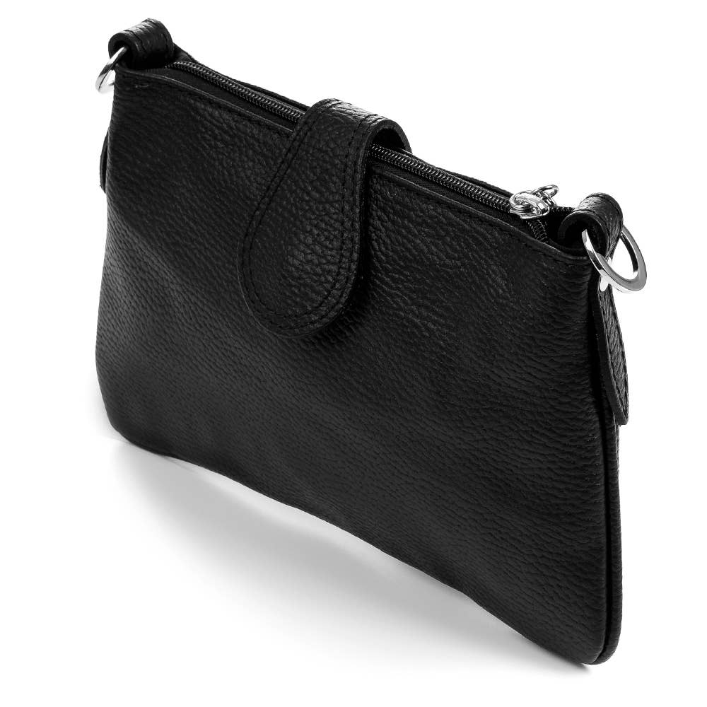 FIRENZE ARTEGIANI – Großhandel Schultertasche – Damen – Allerona Schultertasche Damen. Echtes Leder Dollaro1