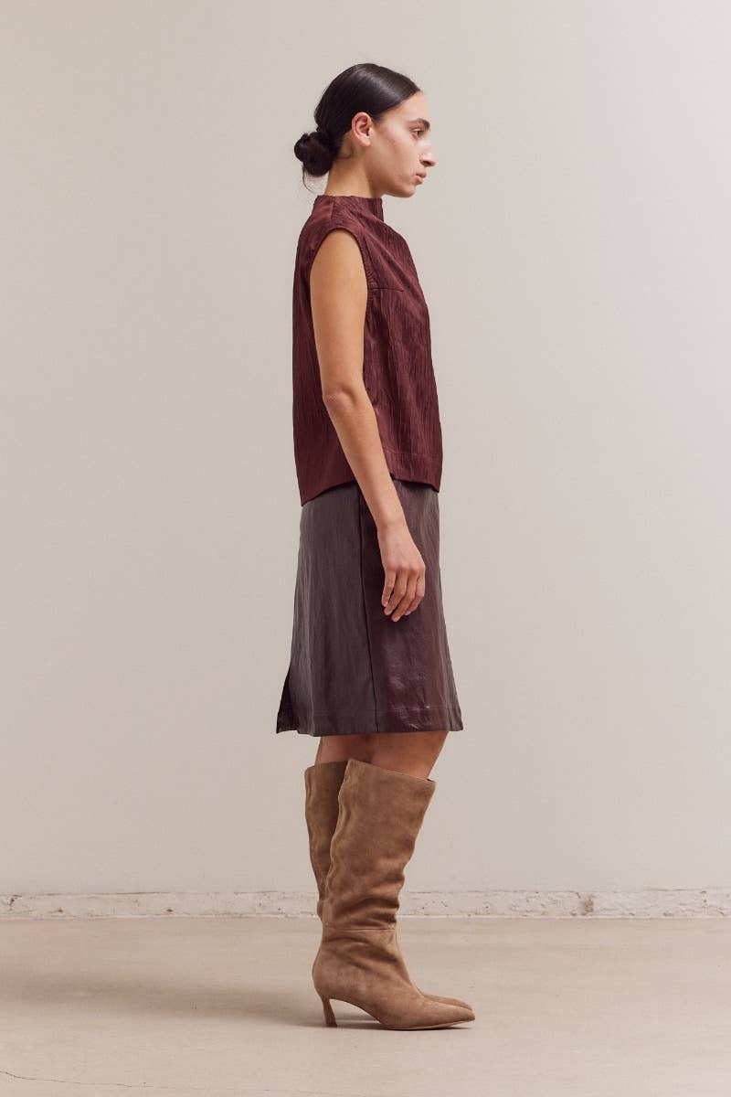 Grade & Gather - Vendita all'ingrosso Camicetta - Donna - 42090 - CANOTTA A COLLO ALTO RANDOM SEER9