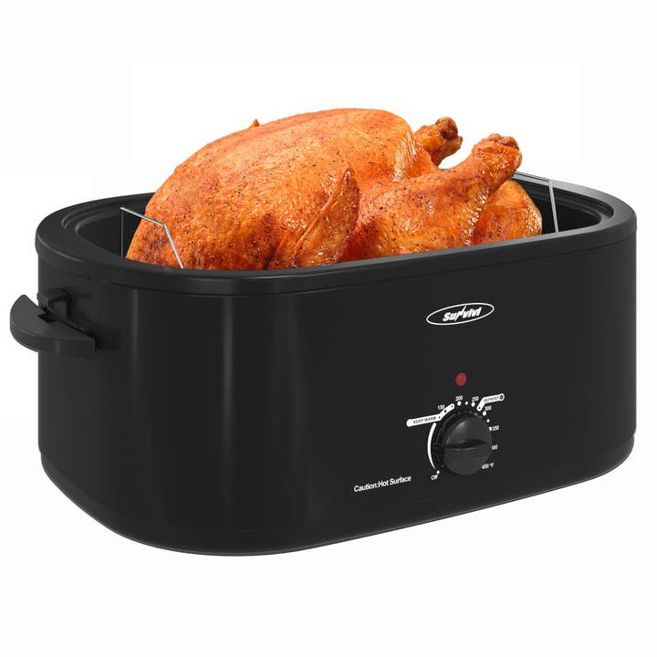 Heynemo - Wholesale Cooking Pot - RoyalCraft Electric Roaster Oven with Removable Pan 24QT7