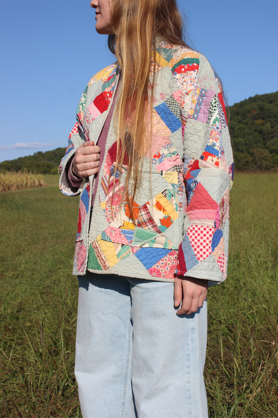 Reclaim Creative - Wholesale Coat - Women's - Quilt Coat | Short Length - Assorted Quilts3