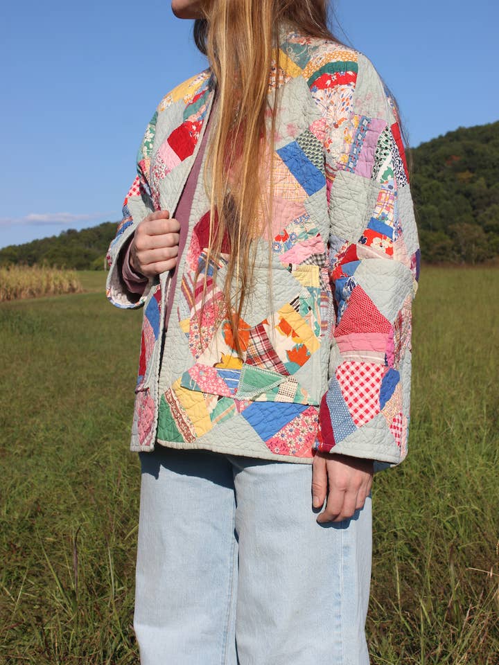 Reclaim Creative - Wholesale Coat - Women's - Quilt Coat | Short Length - Assorted Quilts3