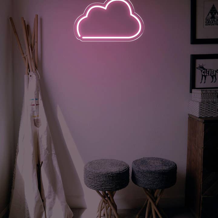 Enseigne au néon Cloud LED pour la vente par BeNeonUnicorn