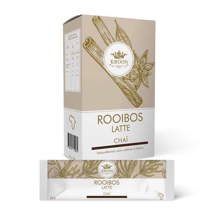 Chai Rooibos istantanei, confezione da 10 per la vendita all'ingrosso da parte di Kroon