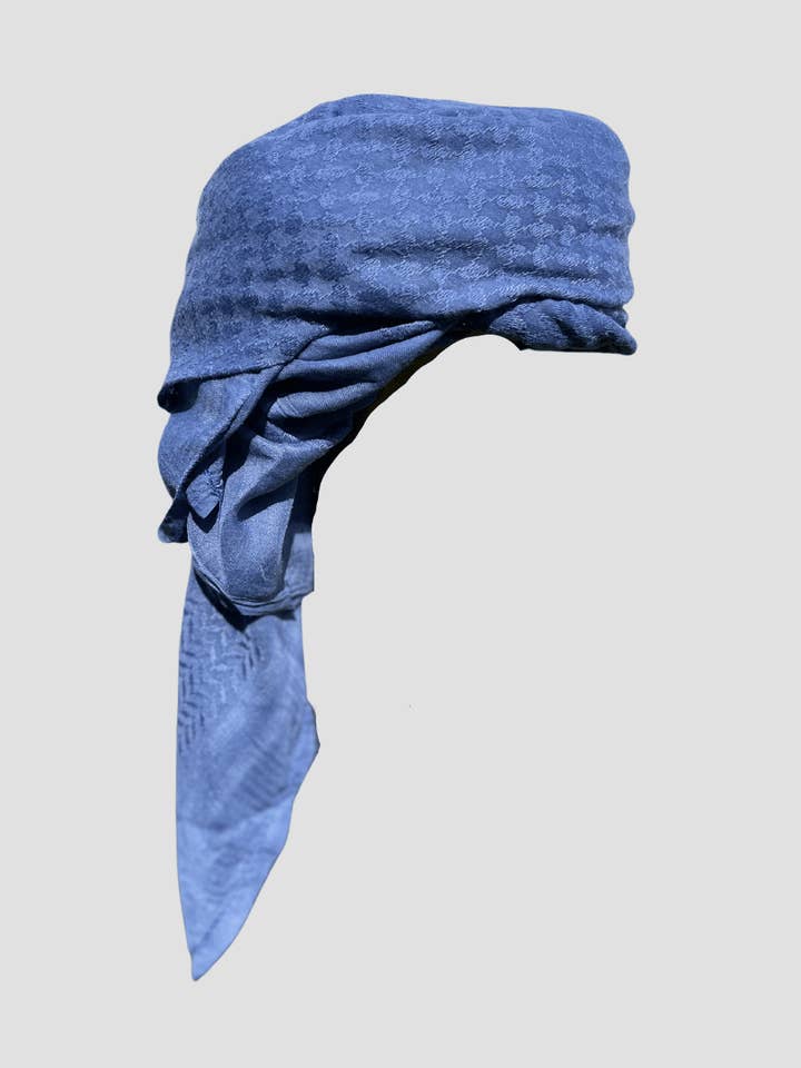 Herre klar blå arabisk hat Shemagh Keffiyeh for engroshandel hos MY LITTLE JUBBA