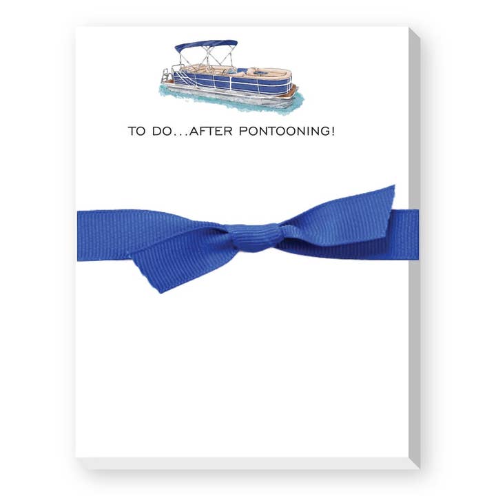 TO DO AFTER PONTOONING MINI NOTEPAD for wholesale by Donovan Designs