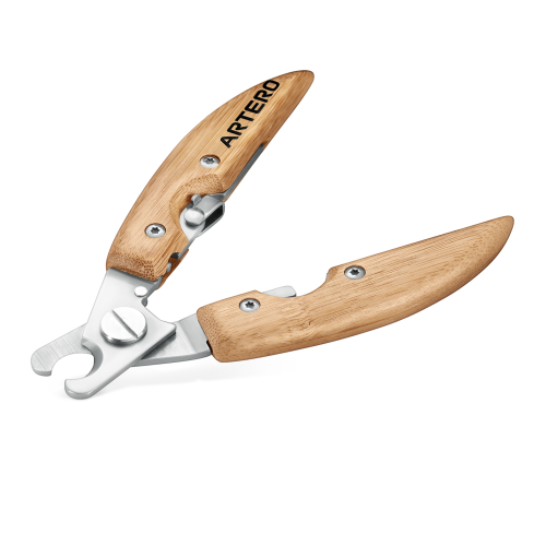 ARTERO Inspiring Style – Engroshandel Pelsplejeredskab til kœledyr – Hund – Artero Duke - Negleklipper til katte og små hunde med ergonomisk bambushåndtag1