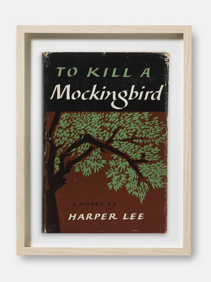 To Kill A Mockingbird by Harper Lee Book Cover Print for wholesale by The Curious Desk