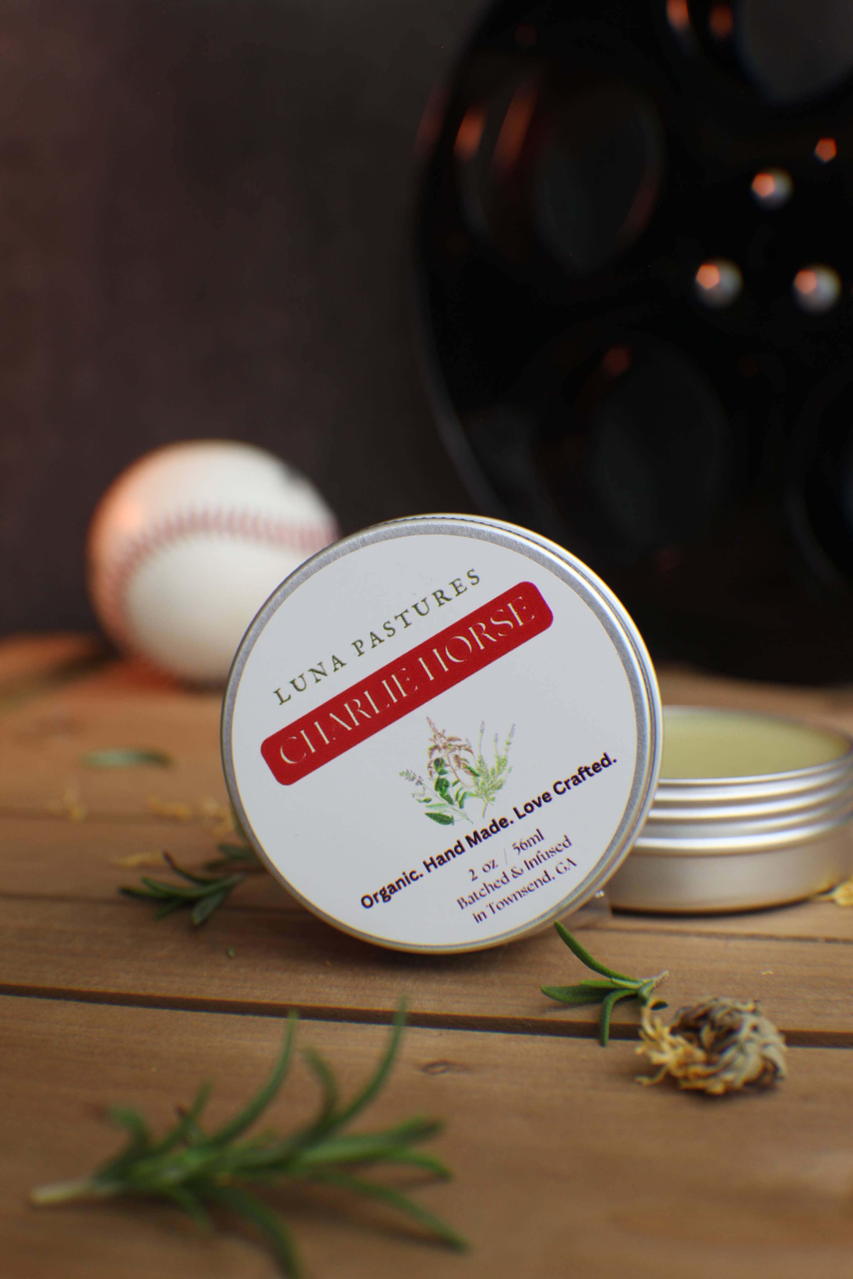 Luna Pastures – Salva/bálsamo/creme para sarar por atacado – Pomada para Músculos Doloridos Charlie Horse