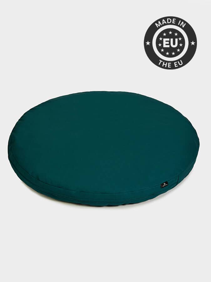 Yoga Studio EU Round Organic Zabuton Meditation Cushion for wholesale by Yoga Studio Store