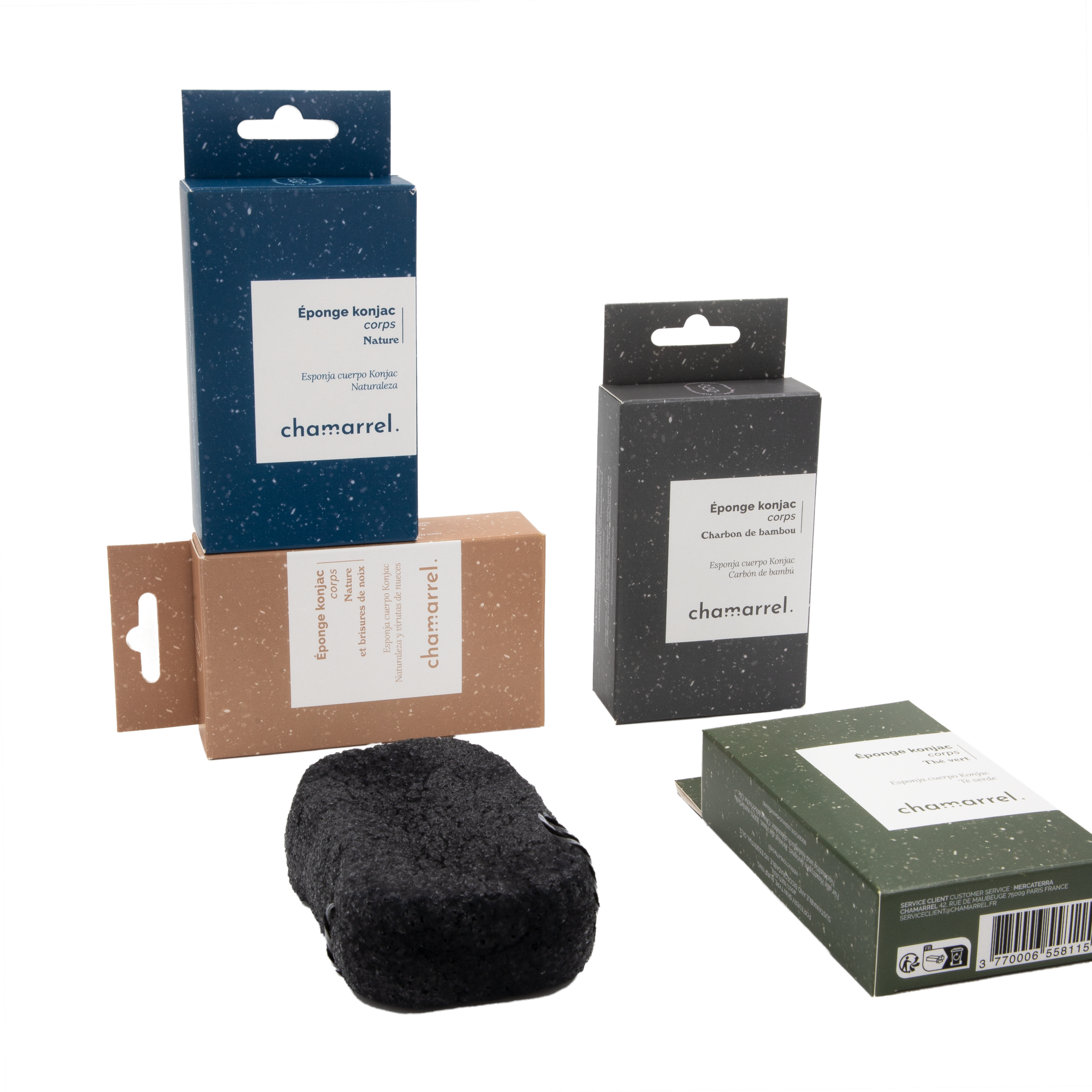 CHAMARREL - Wholesale Bath Pouf/Sponge - Konjac Sponge XL Body | Boxes17
