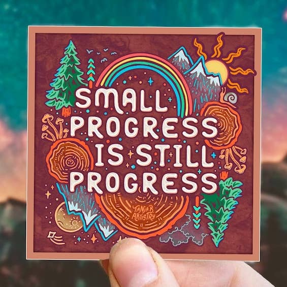 Progress - Sticker for wholesale by SeeknRevel