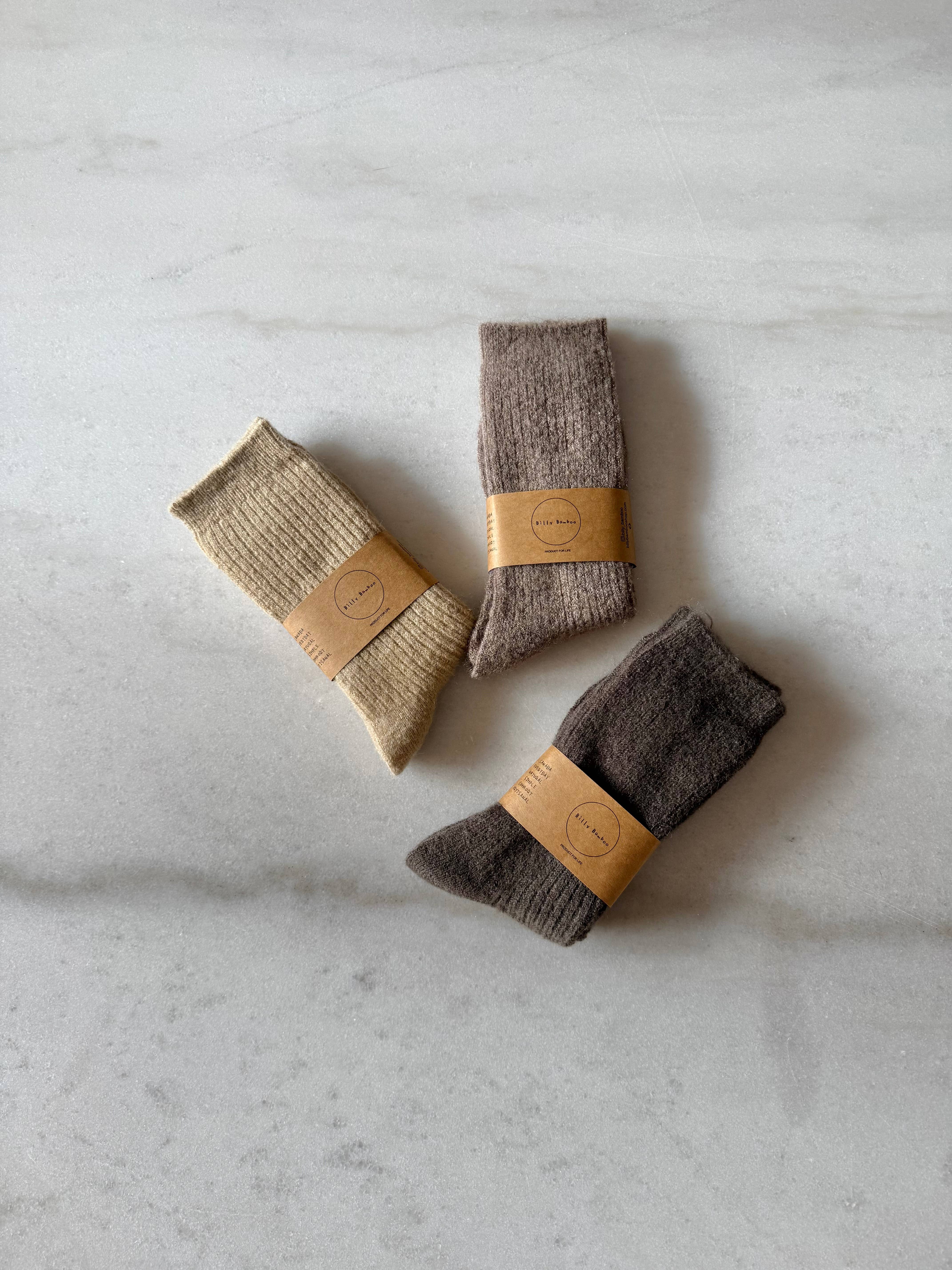 Billy Bamboo - Vente Chaussettes – femme - Chaussettes en cabine alpaga10