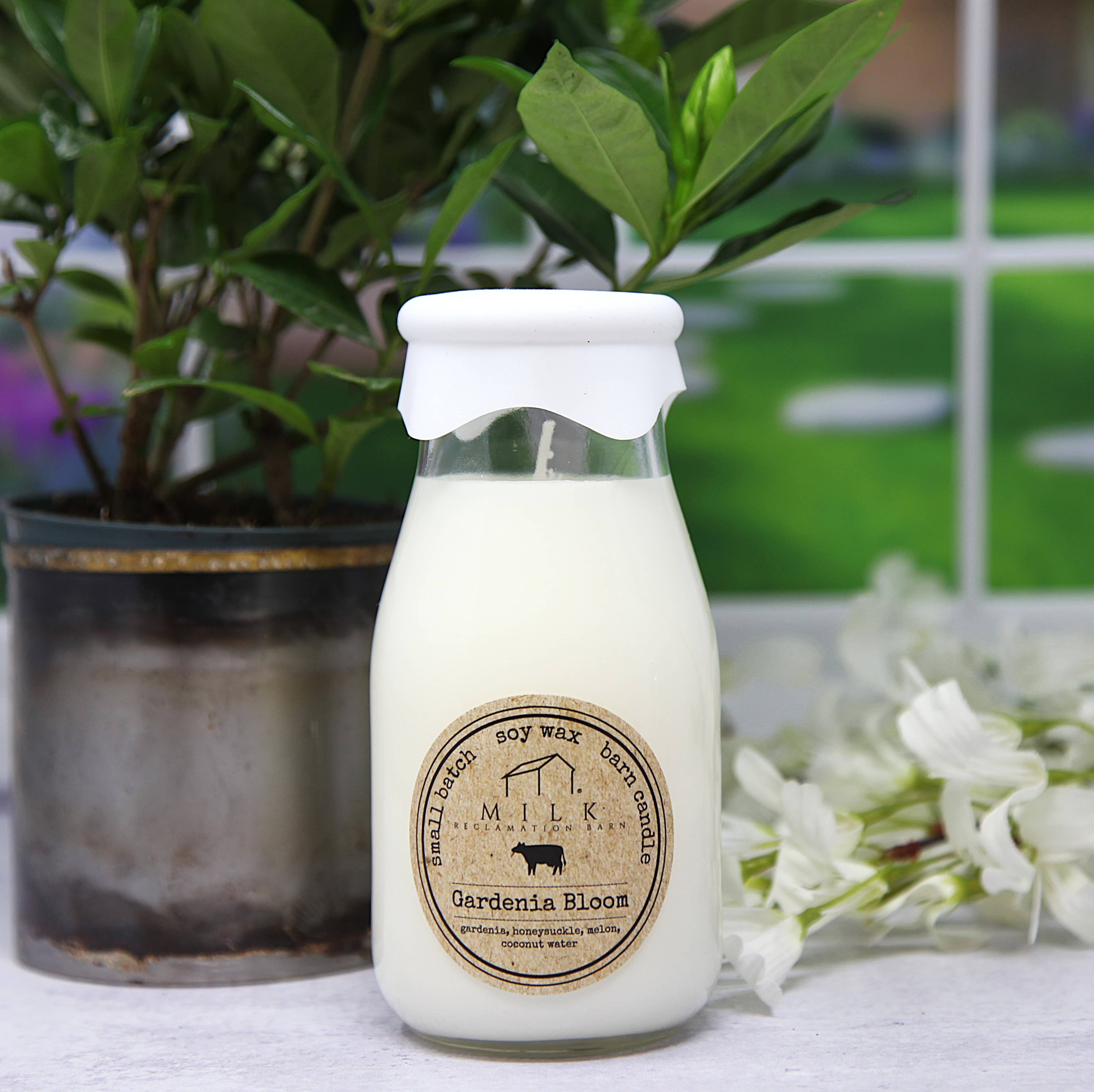Milk Reclamation Barn - Wholesale Jar/Filled Candle - Milk Bottle Candle 13 oz80