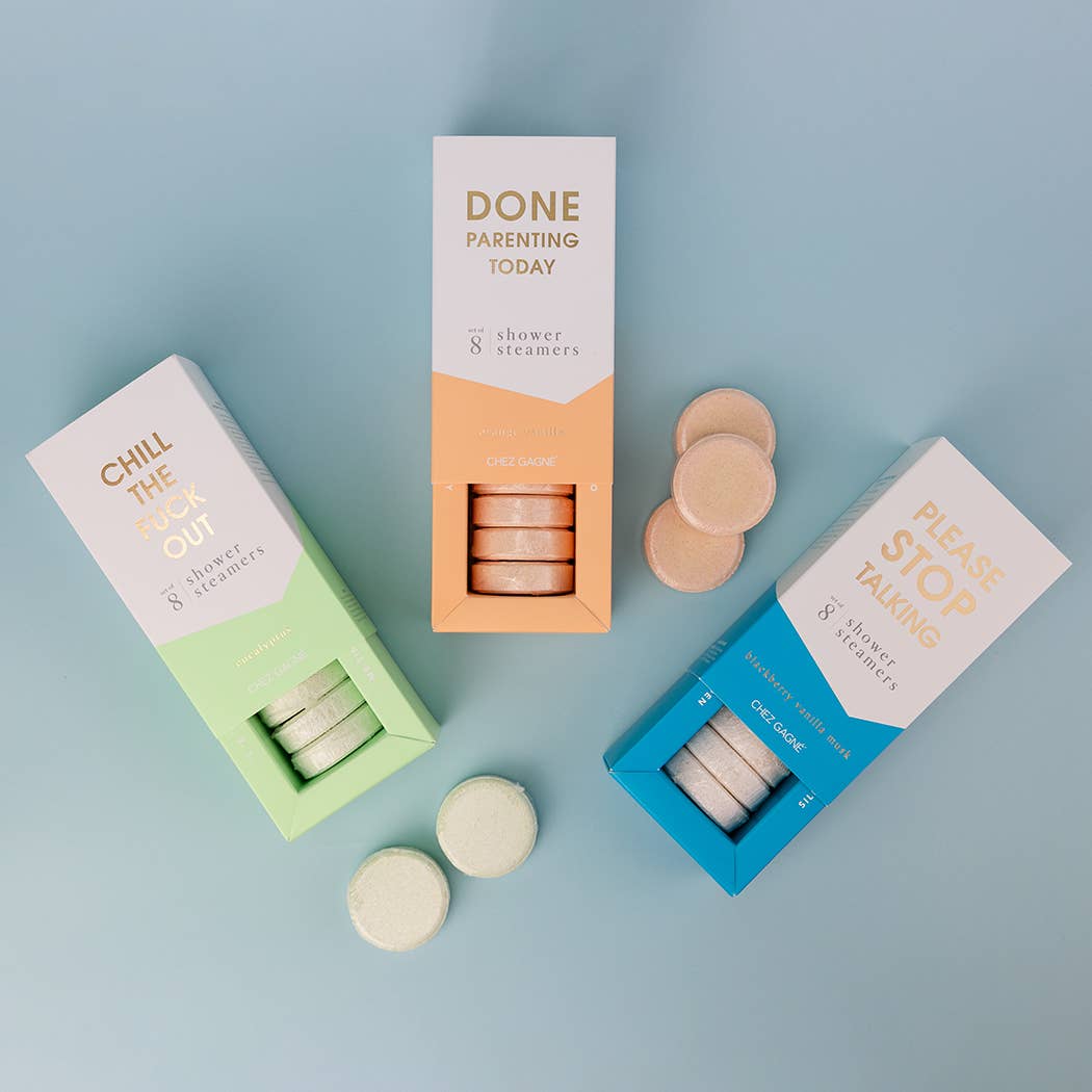 Chez Gagné – Engroshandel Brusefordamper/bombe – Chill The Fuck Up – Aromaterapi brusebombe med eukalyptus – Sæt med 87