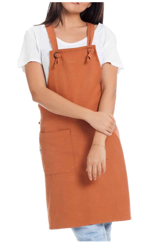 West Rose abbigliamento professionale - Wholesale Apron - OLLY TERRACOTTA WORK APRON2
