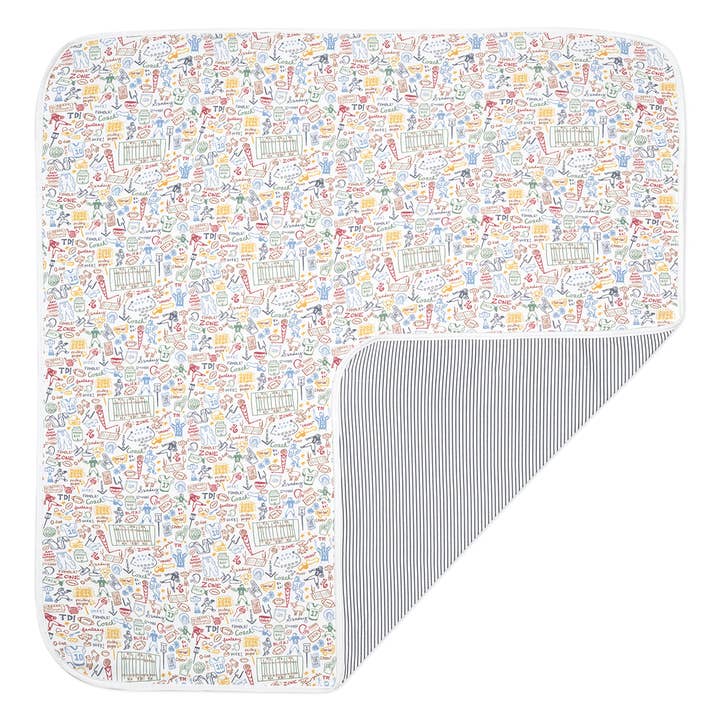 Football Baby Blanket for wholesale by Joy Street