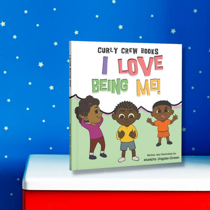 I Love Being Me! for wholesale by Curly Crew Books