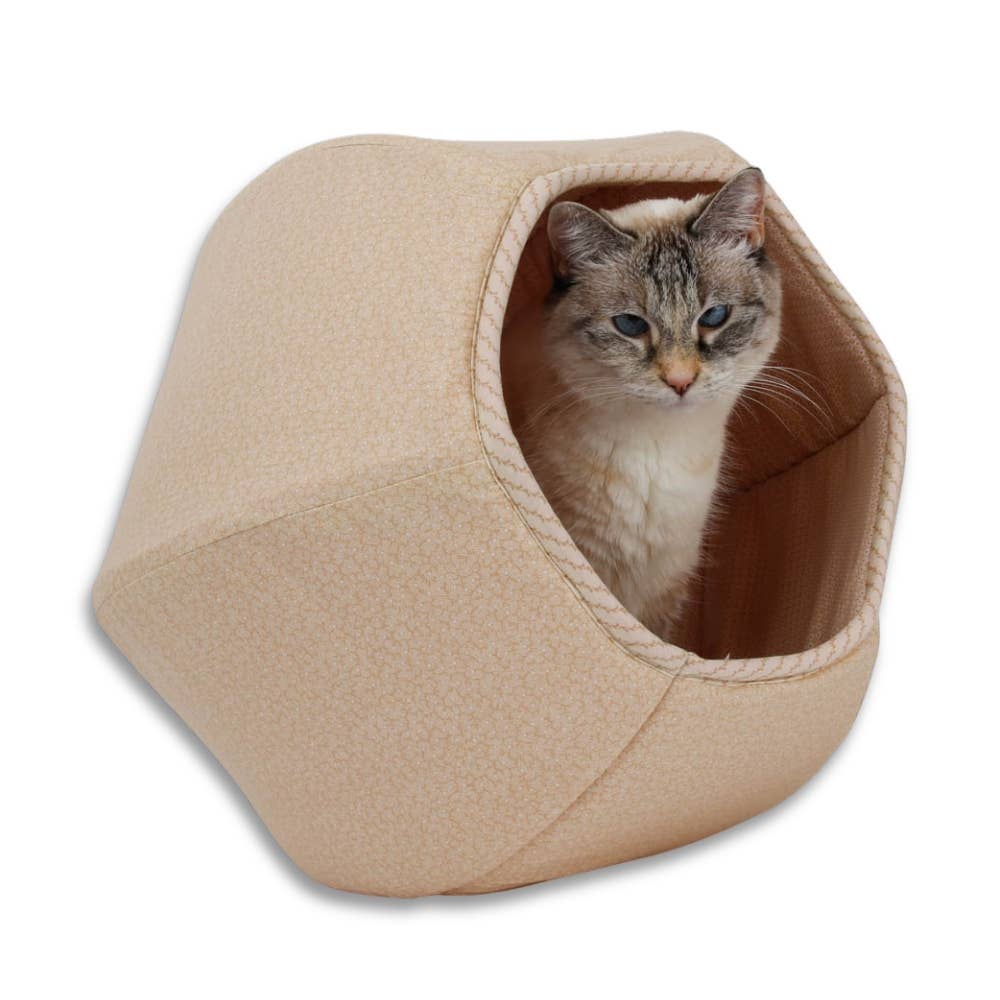 The Cat Ball - Wholesale Pet Bed - Cat - Cat Ball® Cat Bed - A Modern Cat Cave With Two Openings0