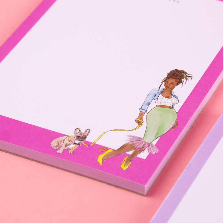 Rassie Notepad for wholesale by KitsCH Noir