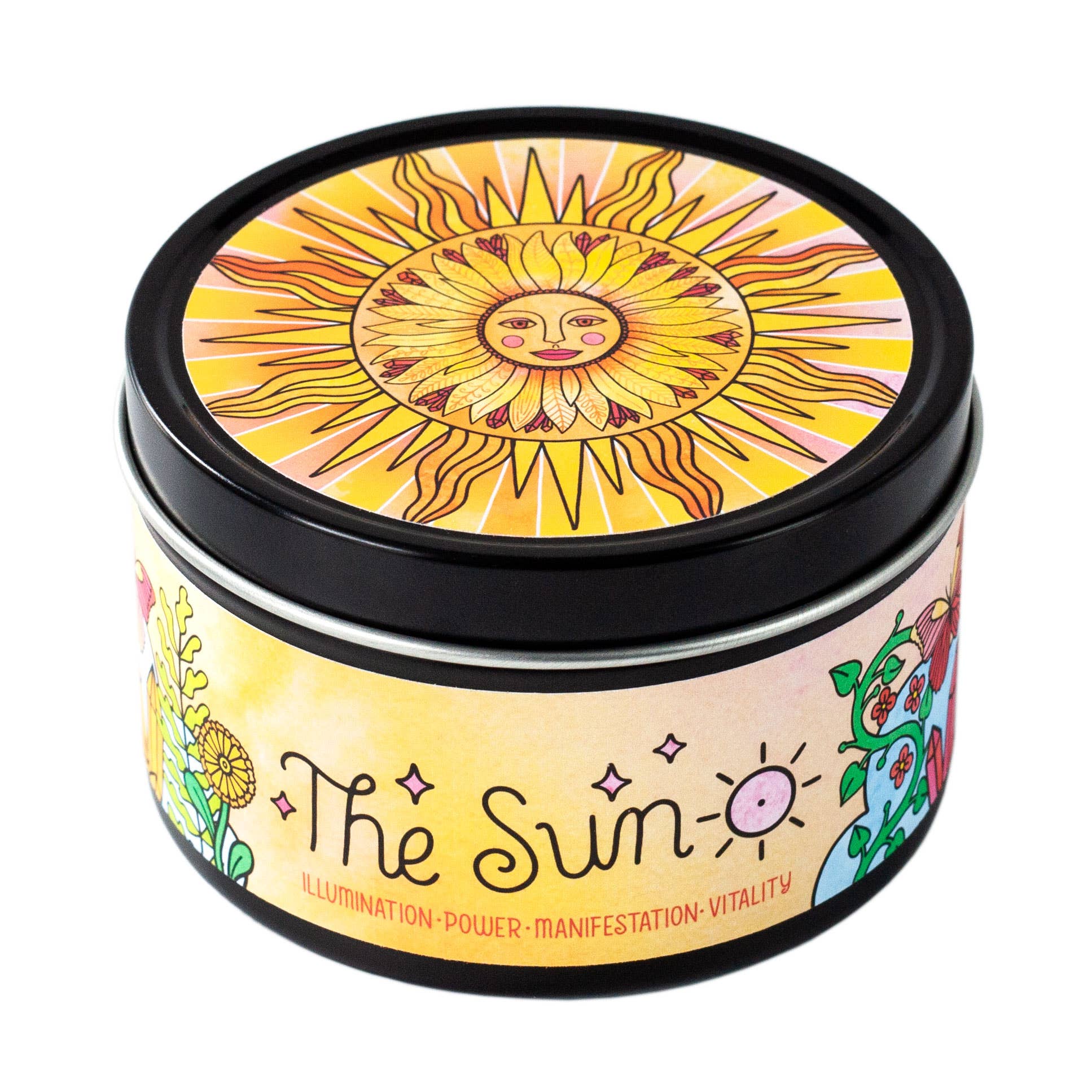 Rachel Beyer - Wholesale Travel Candles - The Sun Aromatherapy Soy Candle - Orange Floral6