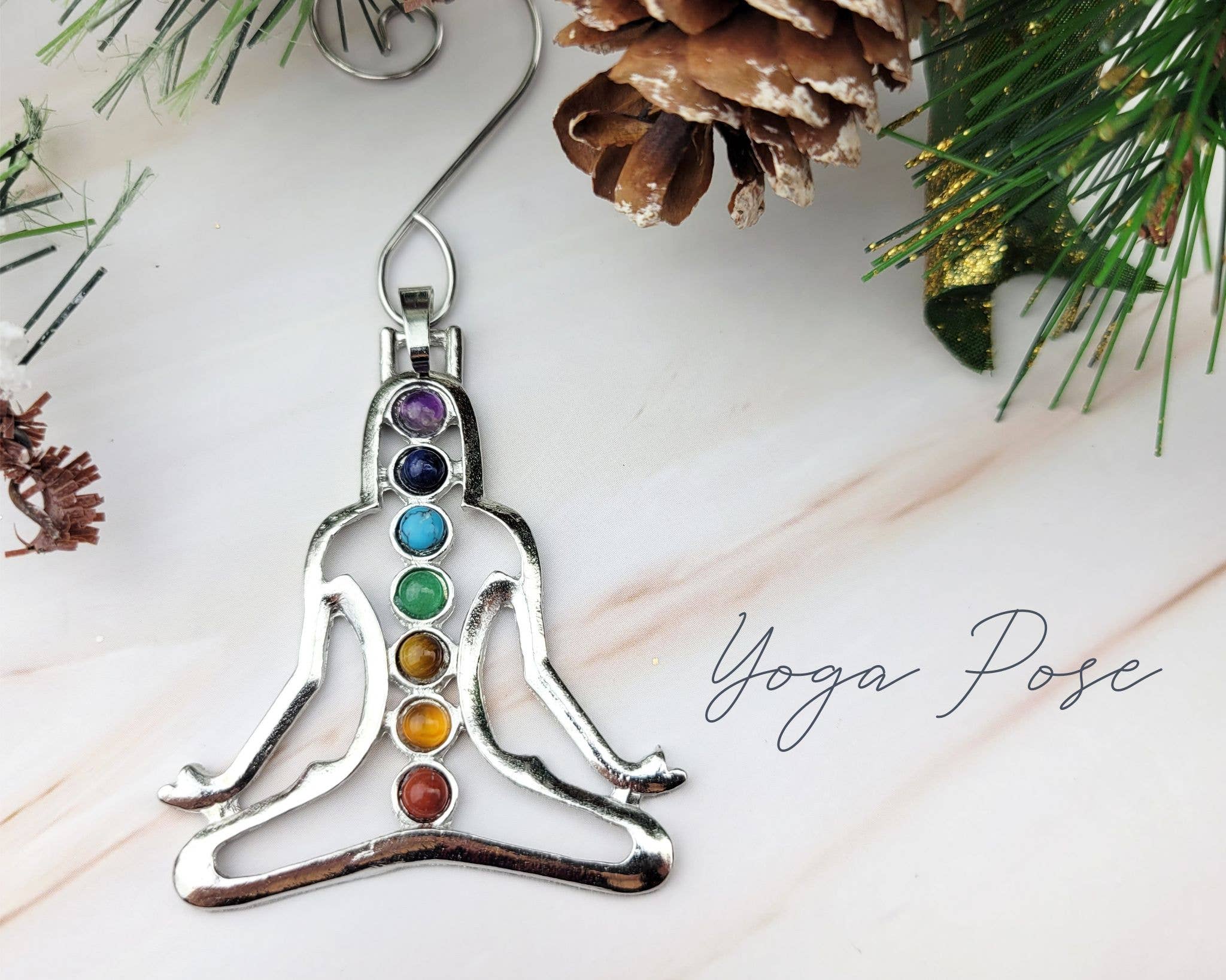 WonderLight Jewelry – Conjunto de ornamentos por atacado – Conjunto de Ornamento Chakra Yoga - Chakra/ Balance2