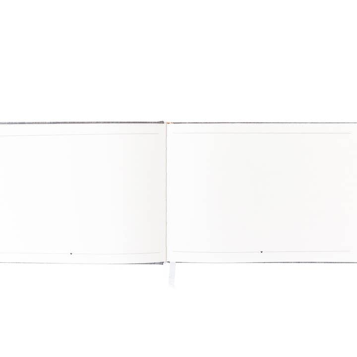 Sugar Paper - Wholesale Guest Book - Guest Book, Heather Grey2