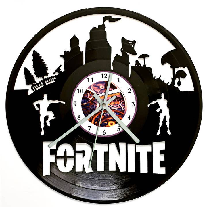 Broken Record - Wholesale Wall clock - Vinyl Record Clock - Fortnite