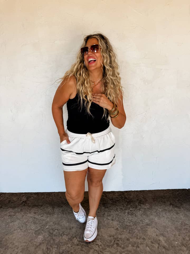 BLAKELEY - Wholesale Lounge Shorts - Women's - MCKINLEY STRIPE LOUNGE SHORTS3