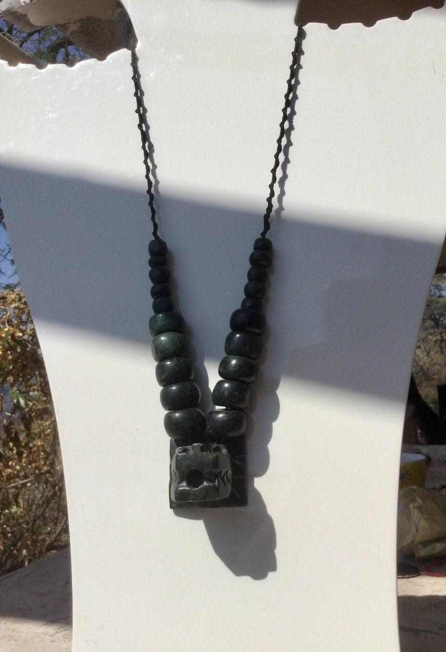 OllinMexica - Wholesale Pendant/Charm Necklace - quetzalcoatl necklace - Feathered Serpent - Ancient Guatemalan jade jewelry style - Mayan Culture kukulkan - Mexican Pre-Columbian3