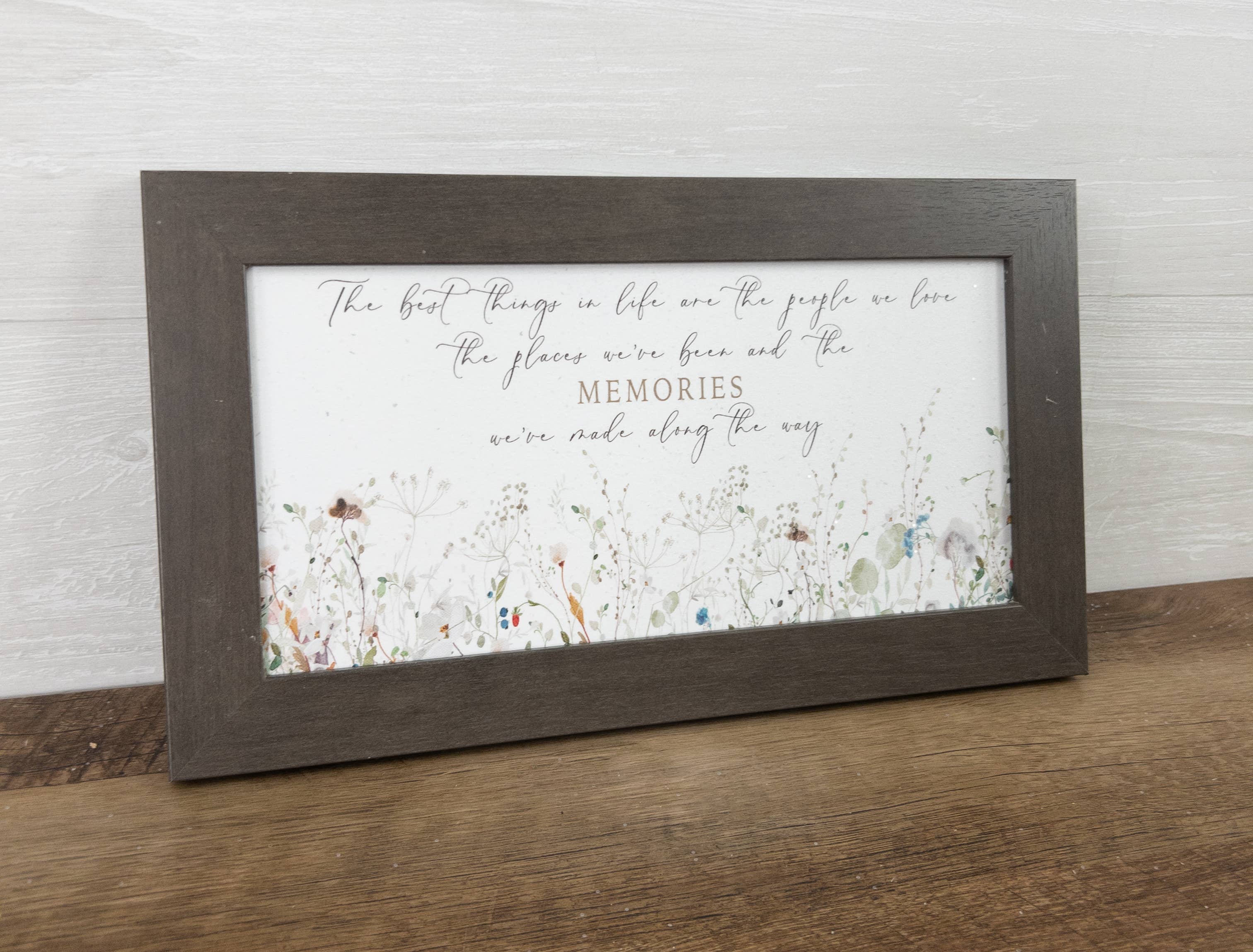 Summer Snow Art - Wholesale Sign - The Best Things In Life People Places Memories Art Sign10