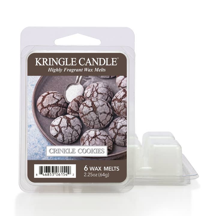 6Pc Kcc Wxmlt: Crinkle Cookies for wholesale by Kringle Candle Company
