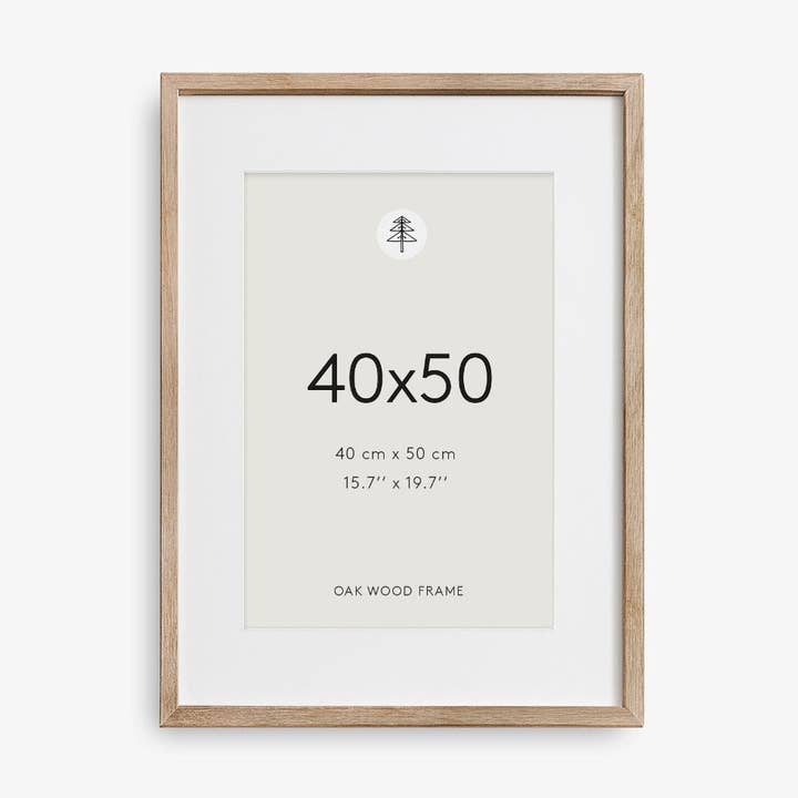 Fotolijst Eiken, 40x50 voor wholesale door Little Otja