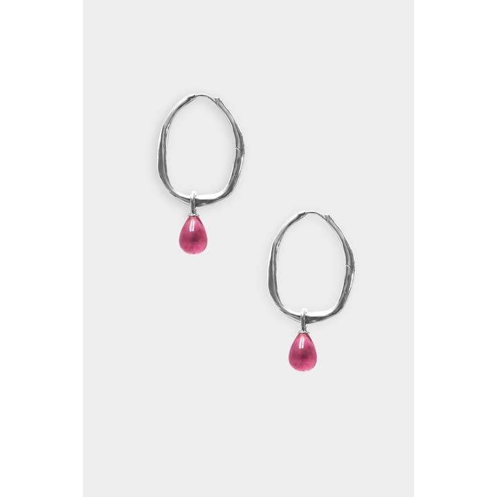 Romy Hoops + Kleine Tropfen für den Großhandel von Kara Yoo