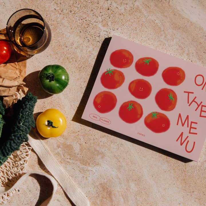 Papier - Wholesale Planner - Weekly Meal Planner & Grocery List, Undated - Tomatoes4