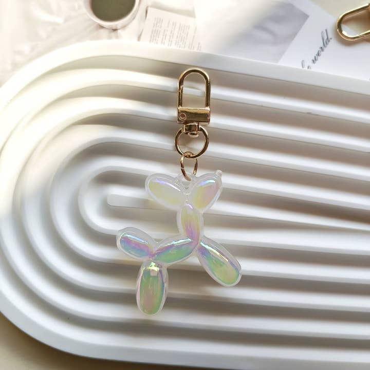MKS America - Wholesale Keychain - Women's - Jelly Balloon Dog Keychain Bag Pendant6