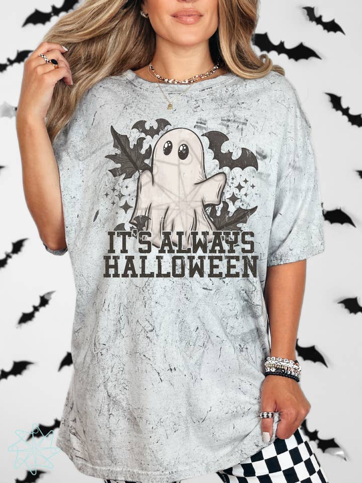Always Halloween Tee for wholesale by Gambi's Tees