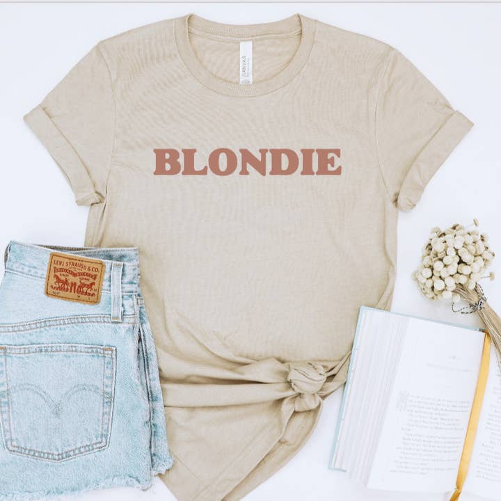 Blondie Bella Canvas Unisex Graphic Tee for wholesale by Avenue J