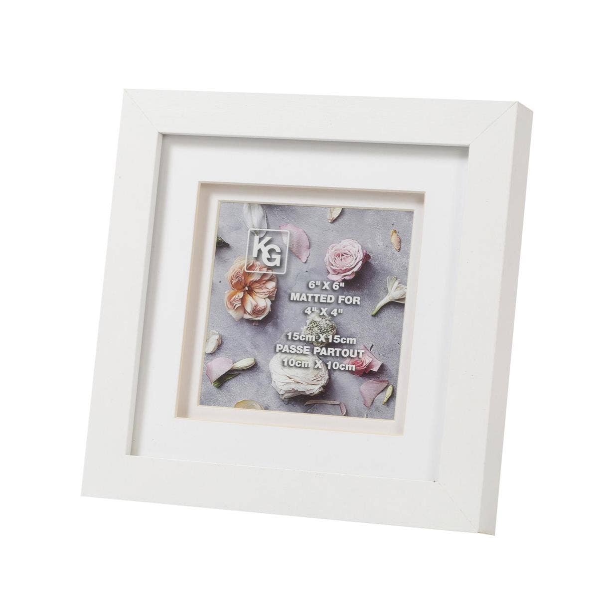 Kiera Grace - Vente Cadres photos - Cadre à documents Kiera Grace Morgan, double tapis, 6 x 6 x 4 pouces5