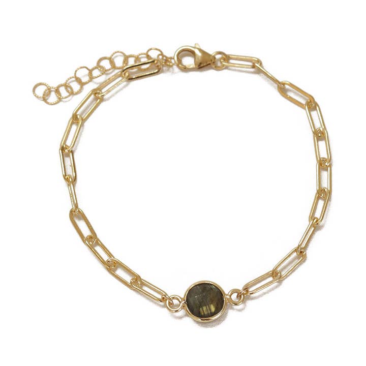 Pulsera con dije de cadena con clip | Malibu Beach para venta al por mayor de Chains By Lauren