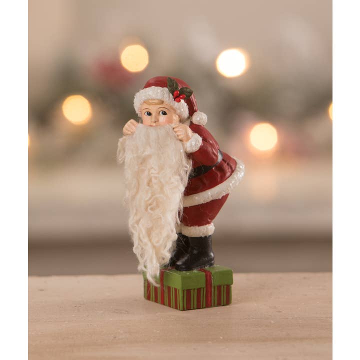 Bethany Lowe Designs - Wholesale Christmas Decoration - Leo's Santa Dress Up