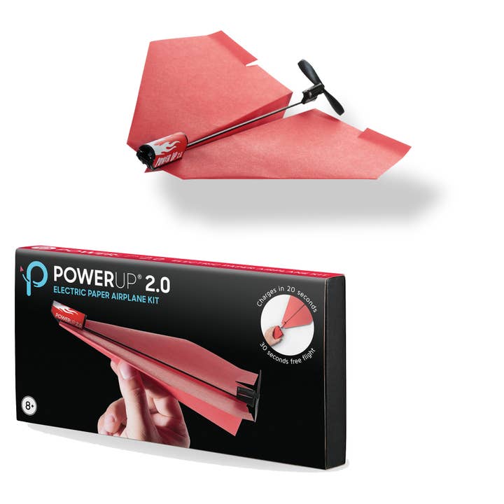 PowerUp Toys - Wholesale Toy Plane - Kids - POWERUP 2.0 Paper Airplane Conversion Kit - Starter Pack