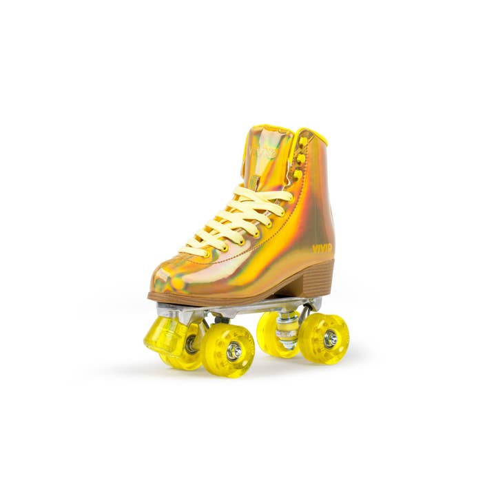 Vivid Skates – Großhandel Sportliches Zubehör – Vivid Skates Gold Prisma Rollschuhe