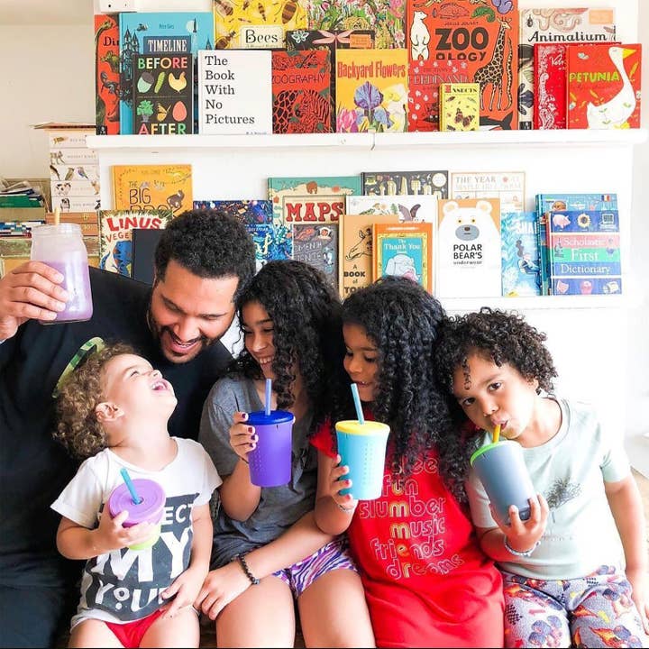 GoSili - Vendita all'ingrosso Bicchiere/tazza - Bambini e neonati - Tazza per bambini con cannuccia in silicone da 12 once5