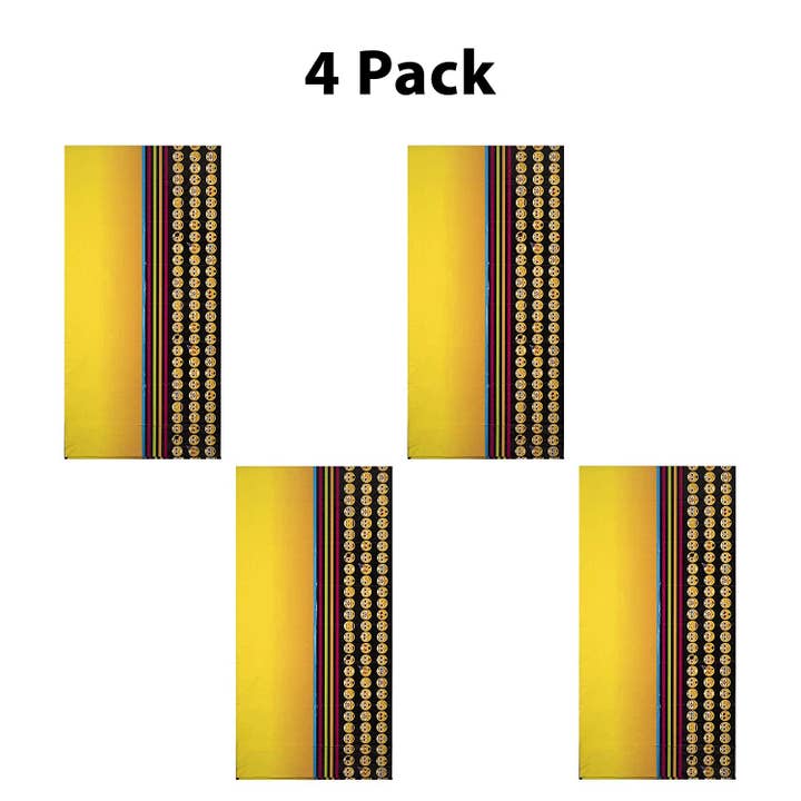 Hammont - Wholesale Disposable Table Cover/Runner - Emoji Party Supplies Tablecloth 54" 108" 4 Pack2