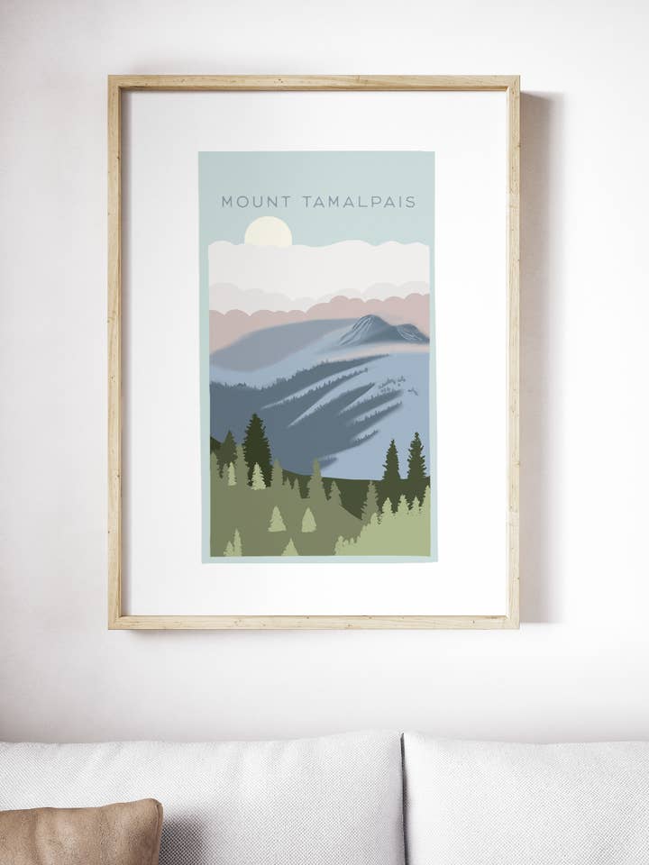 Mount Tamalpais for wholesale by Daley Kaye Studio