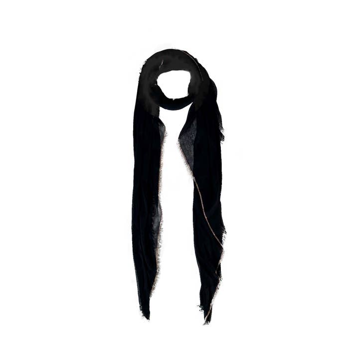 Blue Pacific - Wholesale Scarf - Unisex - Cashmere Blended Scarves with Specialty Metallic Threading14