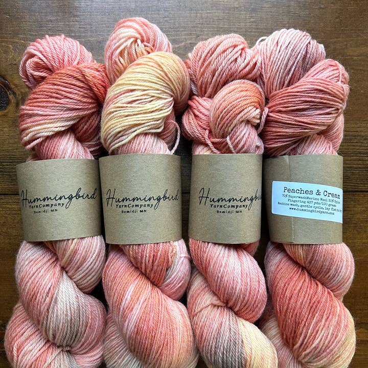 Hummingbird Yarn Company - Wholesale Yarn - Peaches & Cream