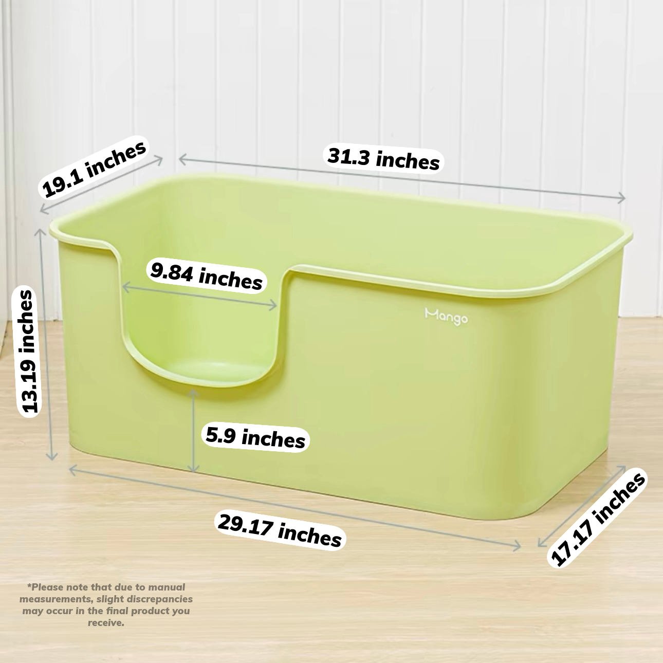 Mangopets - Wholesale Cat Litter Box - Butter Litter Box XXL (Double Extra Large)17