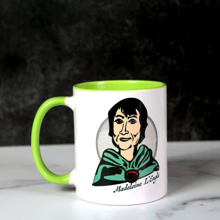 The Madeleine L'Engle Mug for wholesale by Drinklings Coffee and Mugs
