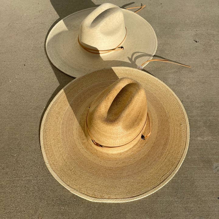 HAUS of TRADE - Wholesale Straw Hat - Unisex - The Wide Brim Rancher Hat